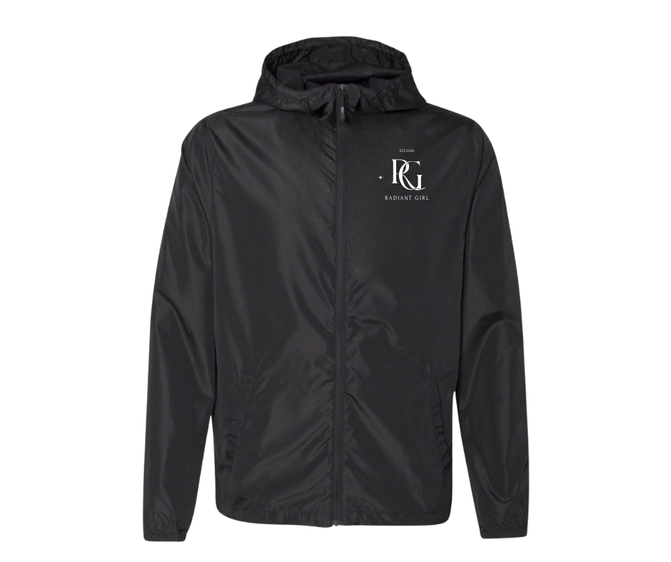 RG Black Windbreaker