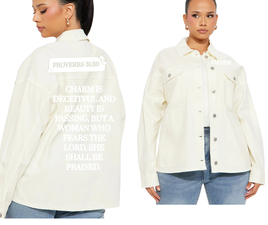 I’m Her Tan Jacket